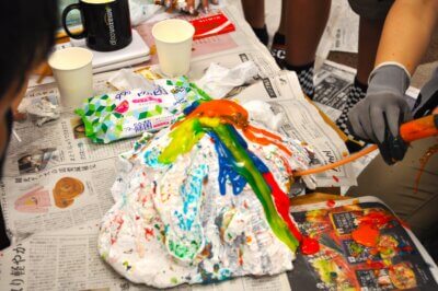 zunŌw夏休みイベント『チョコレート火山が大噴火🌋』を実施しました！ | サイエンス