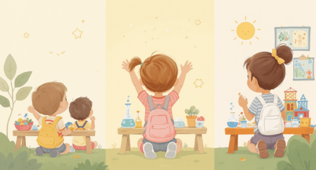 年齢別のSTEAM教育の違い